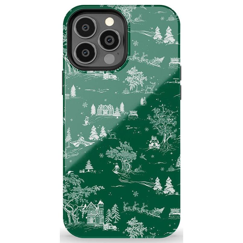 Home for the Holidays | Mountain Town Case Phone Case Casetry Essential + MagSafe® iPhone 13 Pro Max