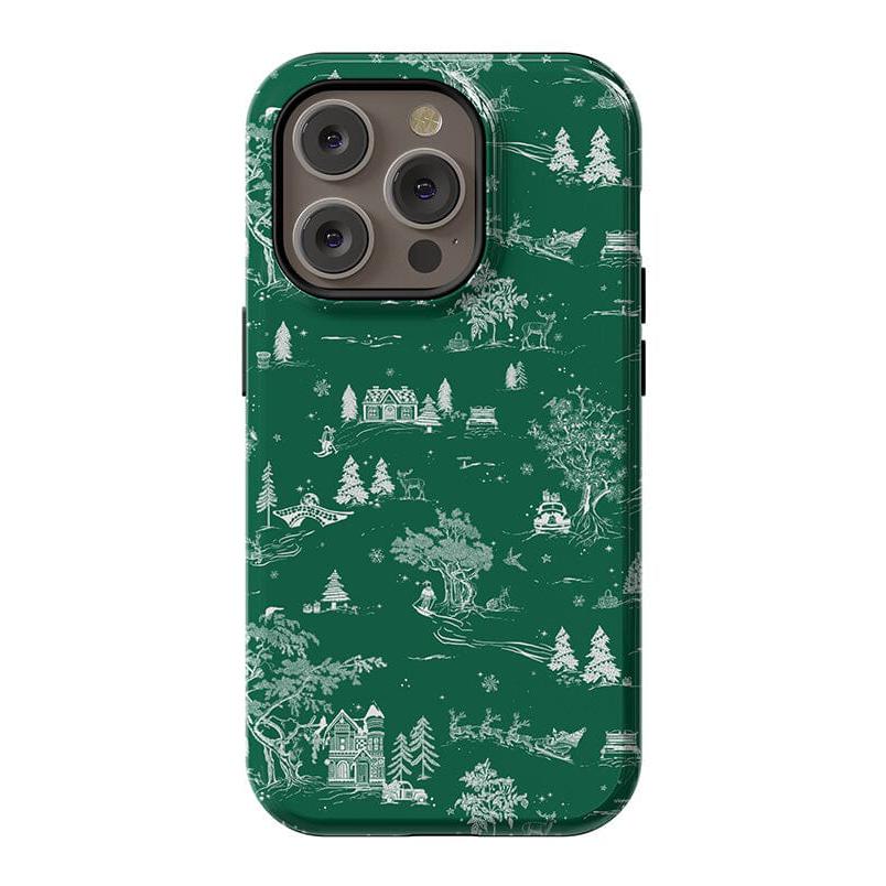 Home for the Holidays | Mountain Town Case Phone Case Casetry Essential + MagSafe® iPhone 14 Pro