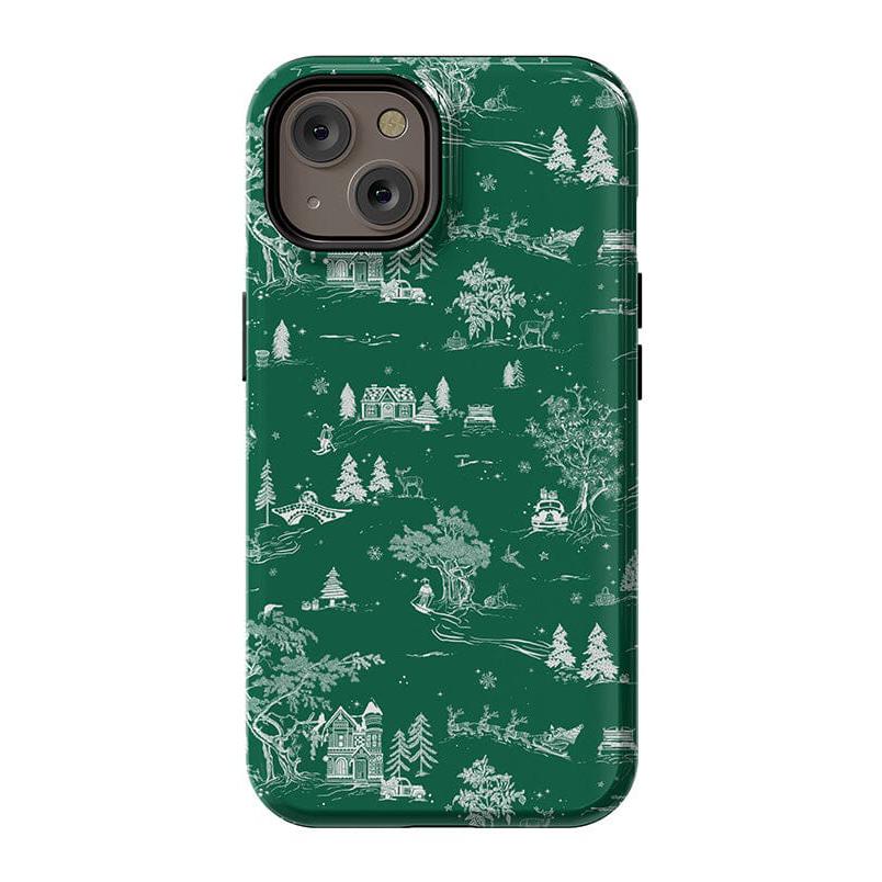 Home for the Holidays | Mountain Town Case Phone Case Casetry Essential + MagSafe® iPhone 14