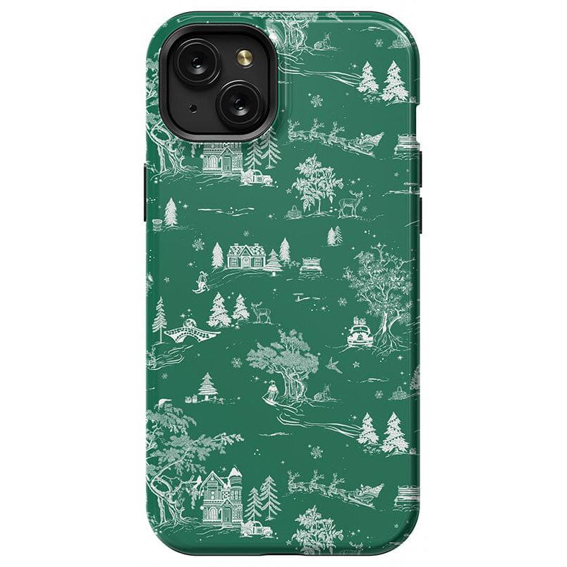Home for the Holidays | Mountain Town Case Phone Case Casetry Essential + MagSafe® iPhone 15 Plus