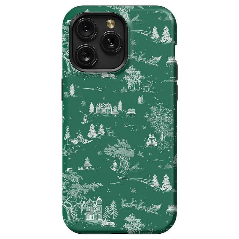 Home for the Holidays | Mountain Town Case Phone Case Casetry Essential + MagSafe® iPhone 15 Pro Max