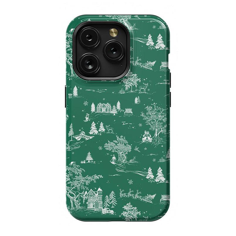 Home for the Holidays | Mountain Town Case Phone Case Casetry Essential + MagSafe® iPhone 15 Pro