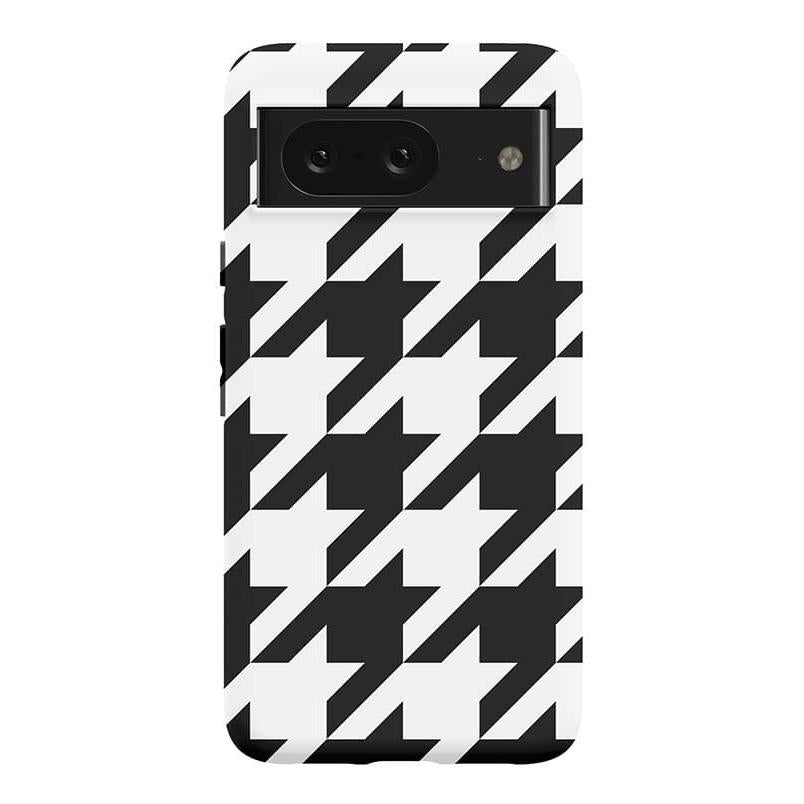 Houndstooth | High Contrast Design Case Phone Case Casetry Essential Google Pixel 8