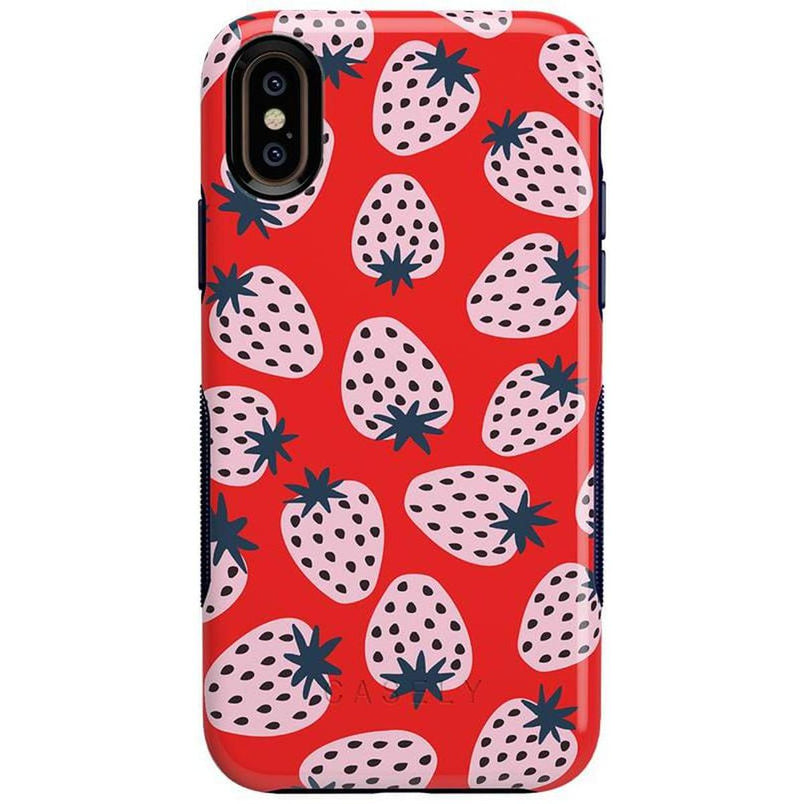 I'd Pick You | Red Strawberry Case iPhone Case get.casely 