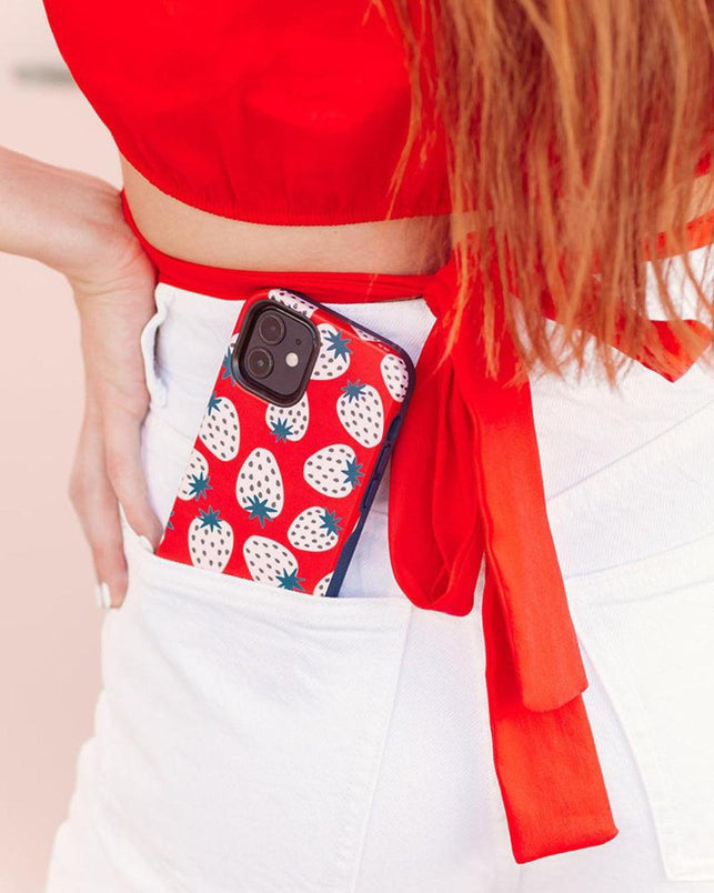 I'd Pick You | Red Strawberry Samsung Case Samsung Case get.casely 