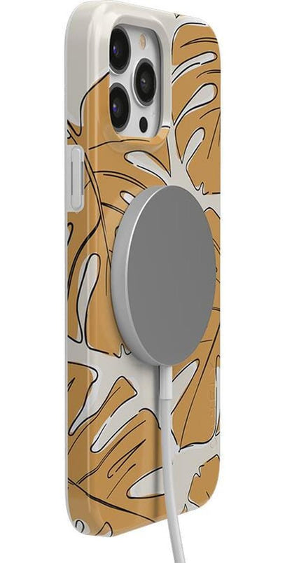 Island Time | Tropical Leaves Floral Case iPhone Case get.casely 