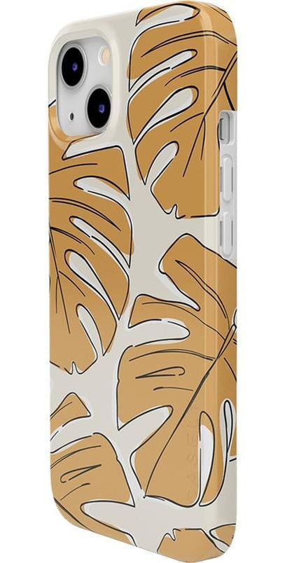 Island Time | Tropical Leaves Floral Case iPhone Case get.casely 