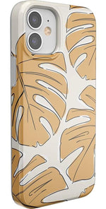 Island Time | Tropical Leaves Floral Case iPhone Case get.casely 