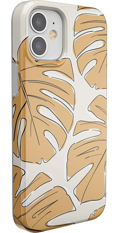 Island Time | Tropical Leaves Floral Case iPhone Case get.casely 