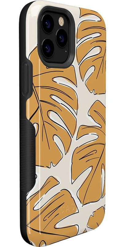 Island Time | Tropical Leaves Floral Case iPhone Case get.casely 