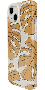 Island Time | Tropical Leaves Floral Case iPhone Case get.casely 