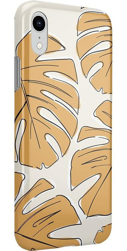 Island Time | Tropical Leaves Floral Case iPhone Case get.casely 