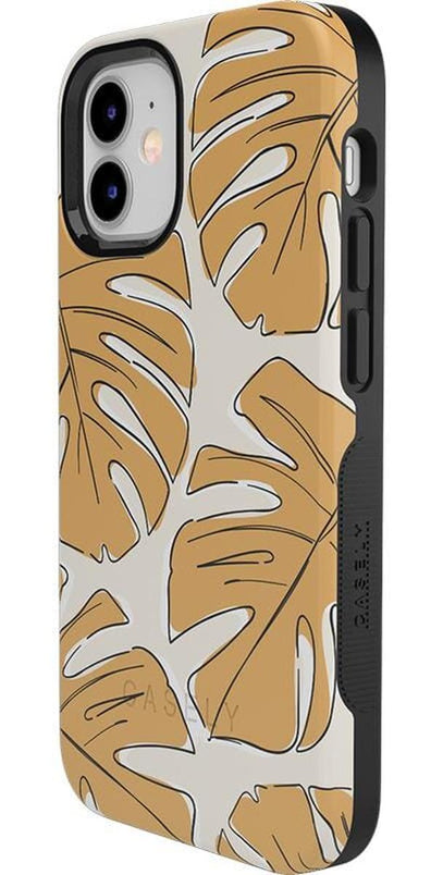 Island Time | Tropical Leaves Floral Case iPhone Case get.casely 