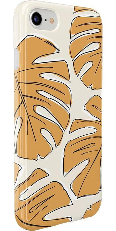 Island Time | Tropical Leaves Floral Case iPhone Case get.casely 