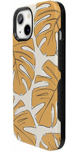Island Time | Tropical Leaves Floral Case iPhone Case get.casely 