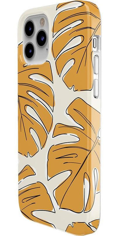 Island Time | Tropical Leaves Floral Case iPhone Case get.casely 