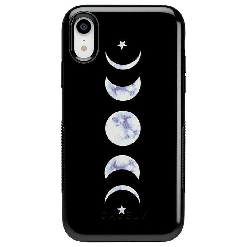 It's Just a Phase | Marble Moon Case iPhone Case get.casely Bold iPhone XR