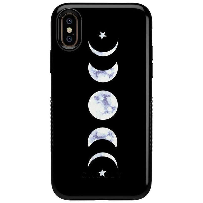 It's Just a Phase | Marble Moon Case iPhone Case get.casely Bold iPhone XS Max