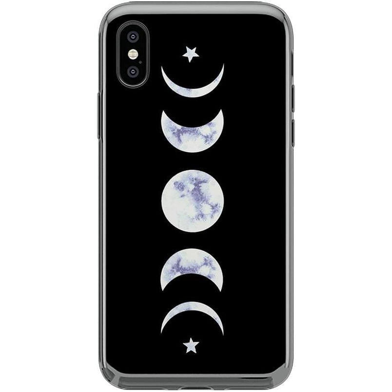 It's Just a Phase | Marble Moon Case iPhone Case get.casely Classic iPhone XS Max