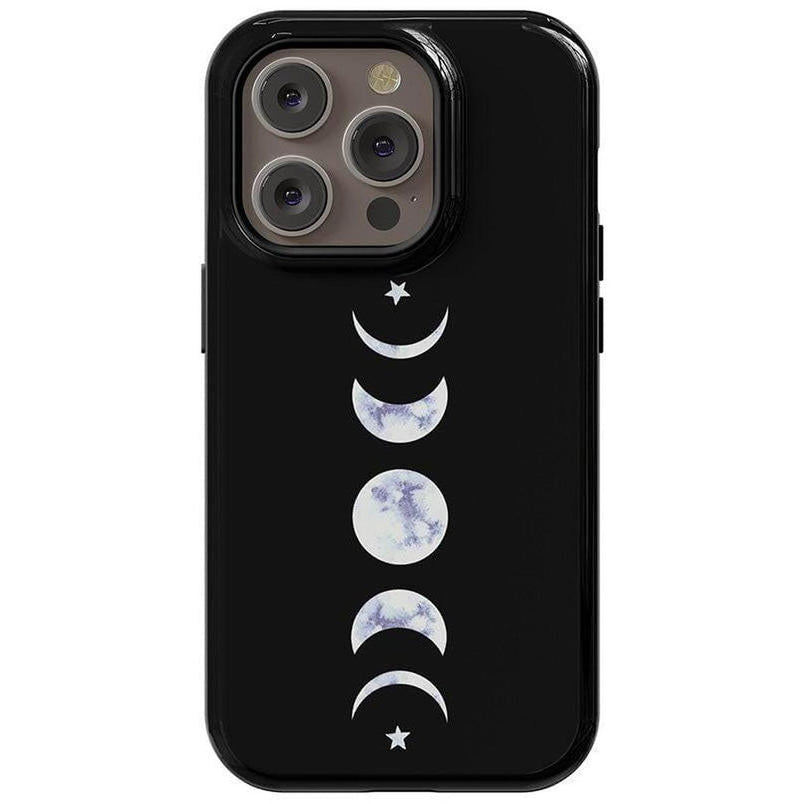It's Just a Phase | Marble Moon Case iPhone Case get.casely Essential + MagSafe® iPhone 14 Pro
