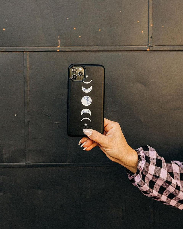 It's Just a Phase | Marble Moon Case iPhone Case get.casely