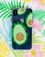Just Ripe | Avocado Gold Clear Case iPhone Case get.casely 
