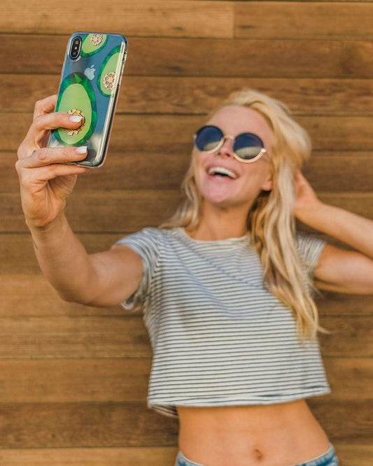 Just Ripe | Avocado Gold Clear Case iPhone Case get.casely 