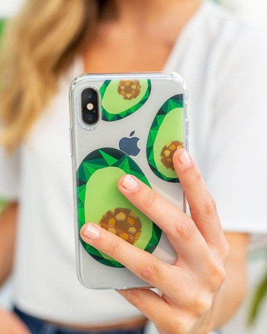 Just Ripe | Avocado Gold Clear Case iPhone Case get.casely 