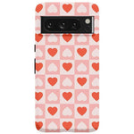 King of My Heart | Checkered Hearts Case Phone Case Casetry Essential Google Pixel 8 Pro
