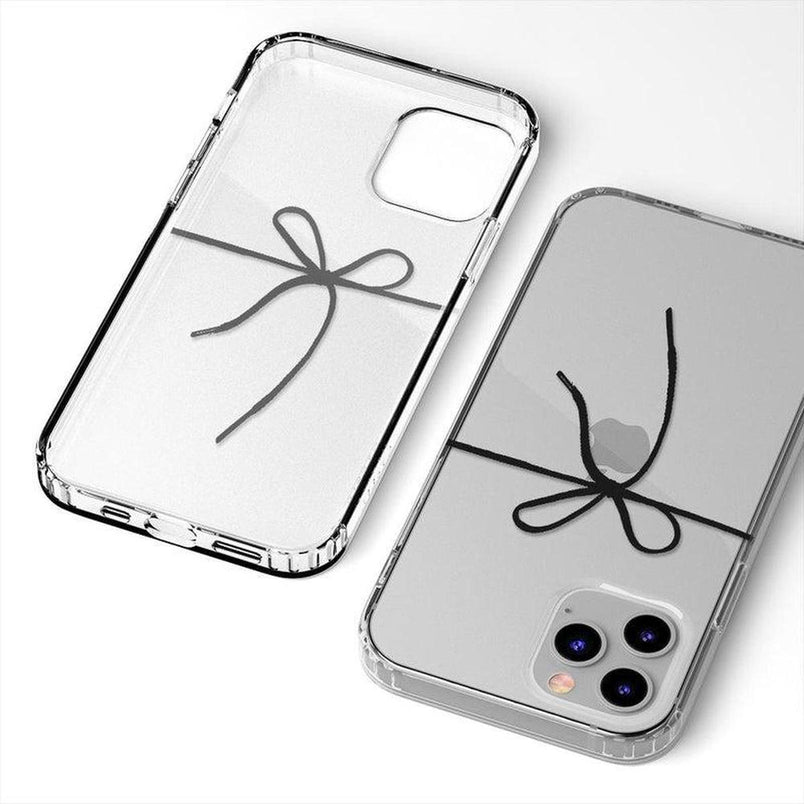 Knot Over U | Clear Ribbon Case iPhone Case get.casely 