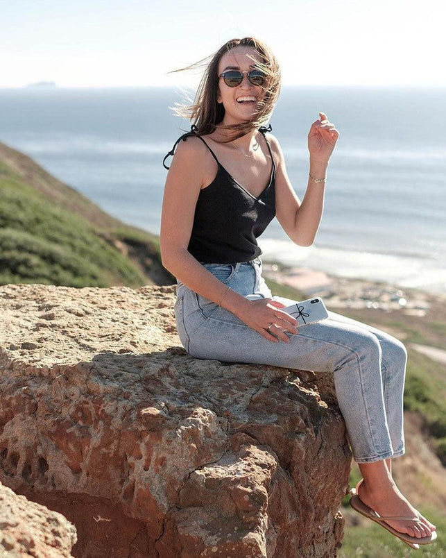 Knot Over U | Clear Ribbon Case iPhone Case get.casely 