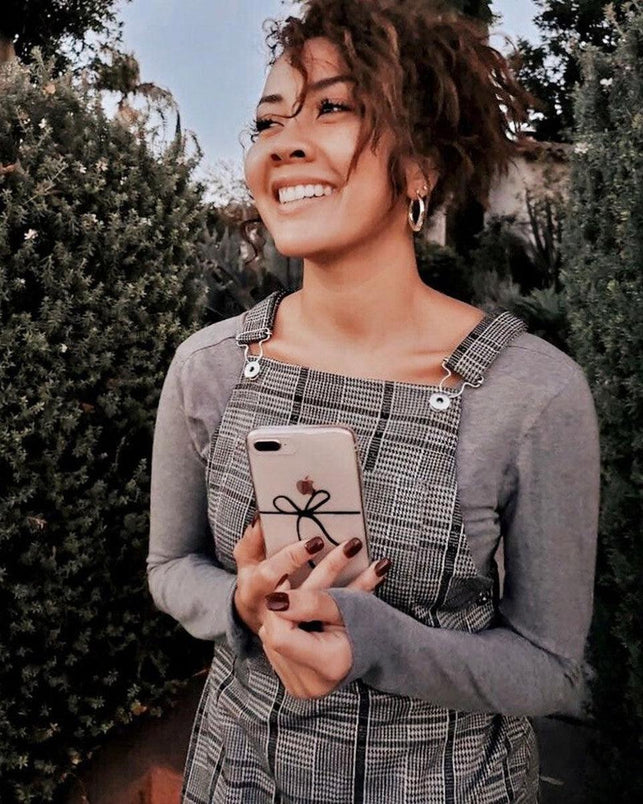 Knot Over U | Clear Ribbon Case iPhone Case get.casely 