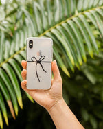 Knot Over U | Clear Ribbon Case iPhone Case get.casely 