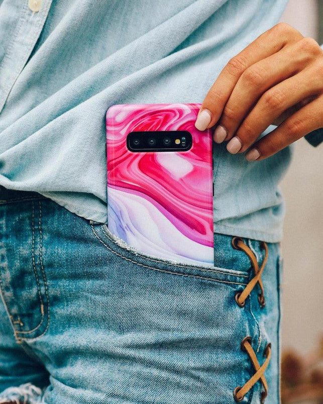 Land & Sea | Marble Swirl iPhone Samsung Case Samsung Case get.casely 