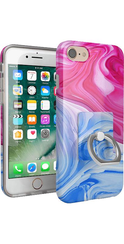 Land & Sea Marble Swirl Phone Ring - Thumbnail 5