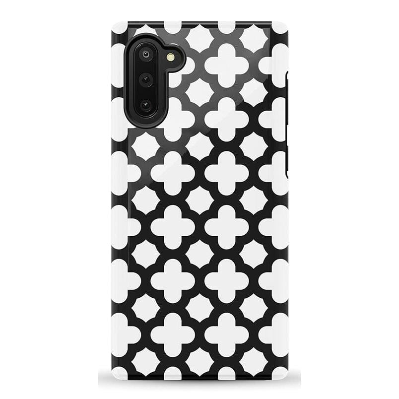 Lattice Tile | High Contrast Design Case Phone Case Casetry Essential Galaxy Note 10