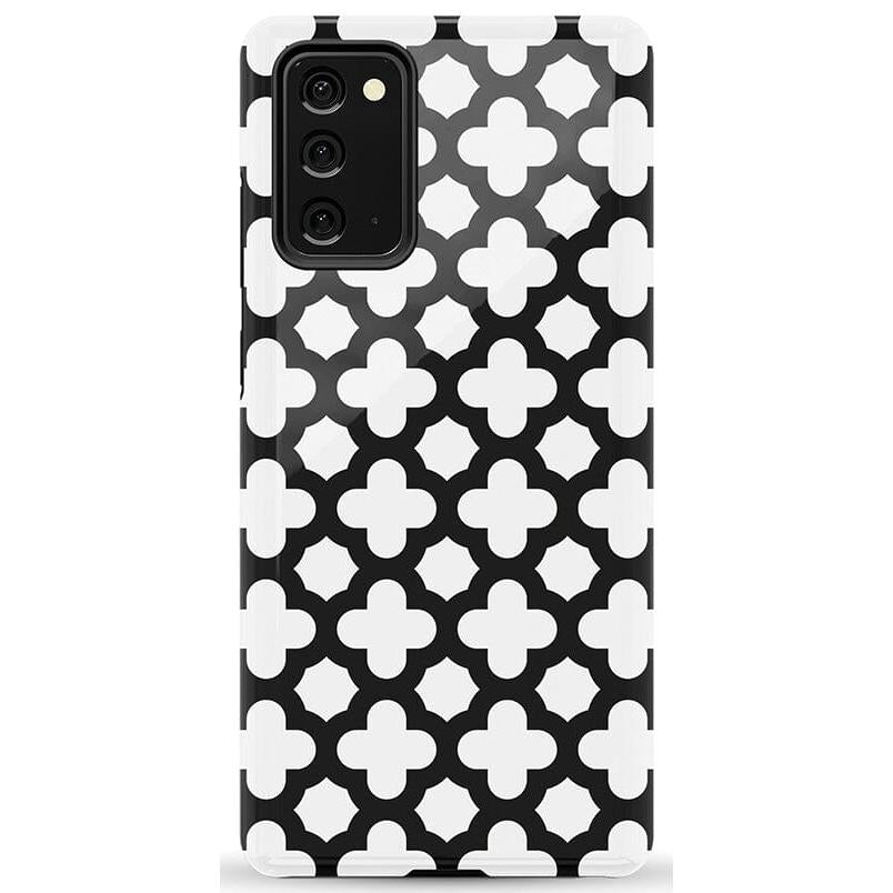 Lattice Tile | High Contrast Design Case Phone Case Casetry Essential Galaxy Note 20