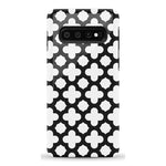 Lattice Tile | High Contrast Design Case Phone Case Casetry Essential Galaxy S10