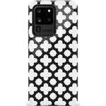 Lattice Tile | High Contrast Design Case Phone Case Casetry Essential Galaxy S20 Ultra