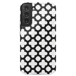 Lattice Tile | High Contrast Design Case Phone Case Casetry Essential Galaxy S22 Plus