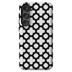 Lattice Tile | High Contrast Design Case Phone Case Casetry Essential Galaxy S24 Plus
