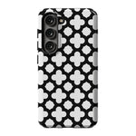 Lattice Tile | High Contrast Design Case Phone Case Casetry Essential Galaxy S24