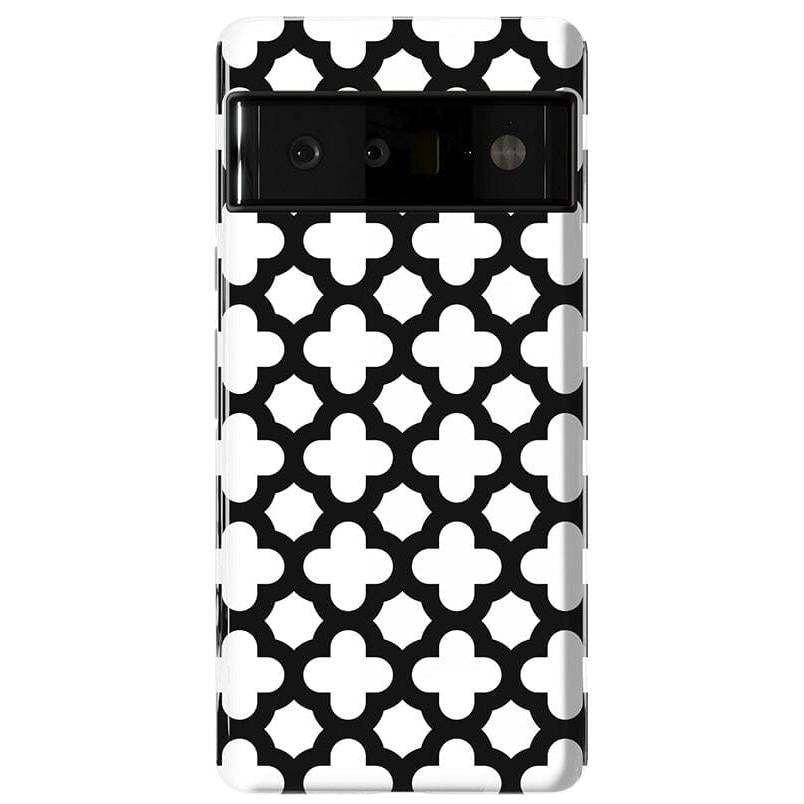 Lattice Tile | High Contrast Design Case Phone Case Casetry Essential Google Pixel 6 Pro