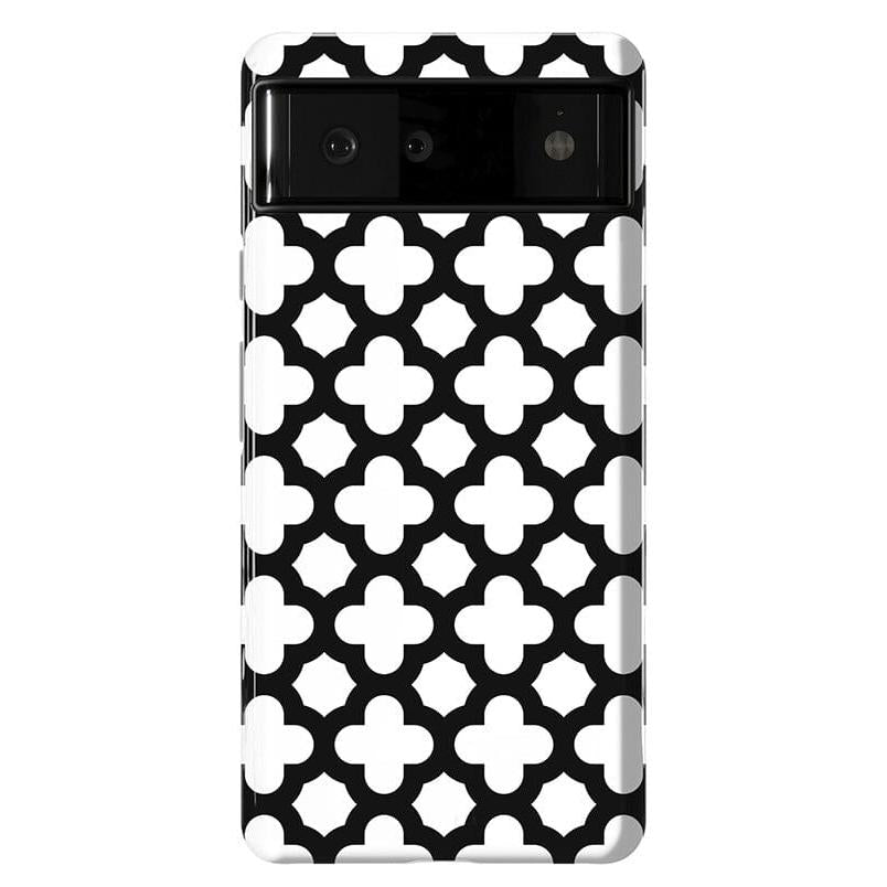 Lattice Tile | High Contrast Design Case Phone Case Casetry Essential Google Pixel 6