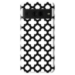 Lattice Tile | High Contrast Design Case Phone Case Casetry Essential Google Pixel 7 Pro