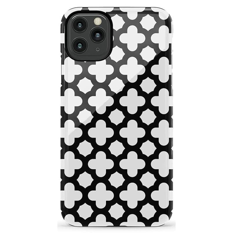 Lattice Tile | High Contrast Design Case Phone Case Casetry Essential iPhone 11 Pro Max