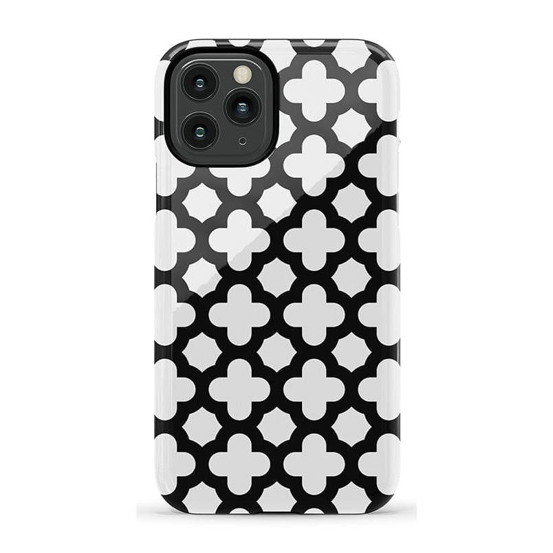 Lattice Tile | High Contrast Design Case Phone Case Casetry Essential iPhone 11 Pro