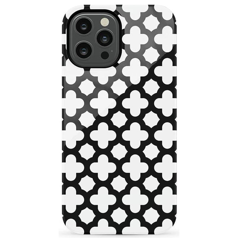 Lattice Tile | High Contrast Design Case Phone Case Casetry Essential iPhone 12 Pro Max