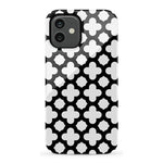 Lattice Tile | High Contrast Design Case Phone Case Casetry Essential iPhone 12 Pro