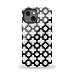 Lattice Tile | High Contrast Design Case Phone Case Casetry Essential + MagSafe® iPhone 13 Mini